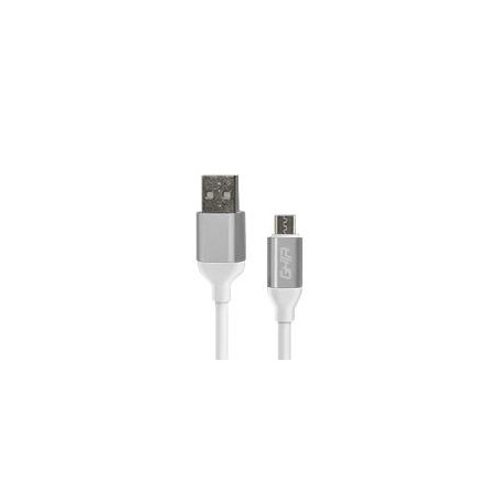 CABLE MICRO USB GHIA 1M COLOR BLANCO