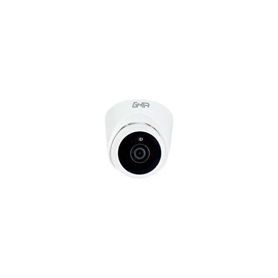 CAMARA GHIA TIPO DOMO 720P 4 EN 1 AHD/TVI/CVI/CVBS/ 1MP/LENTE DE 2.8MM/ IR 25MTS USO INTERIOR