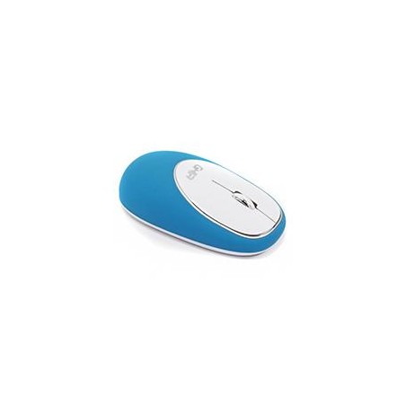 MOUSE ERGONOMICO DE MEMORY FOAM GHIA AZUL/BLANCO /INALAMBRICO/ 1000 DPI