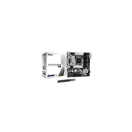 MB ASROCK B760M PRO RS DE WIFI/14TH 13TH 12TH VA GEN/LGA 1700/128 GB DDR 5333MHZ/1 PCIE 4.0X16/1 PCIE 4.0X1/4 SATA3/2 HYPER M.