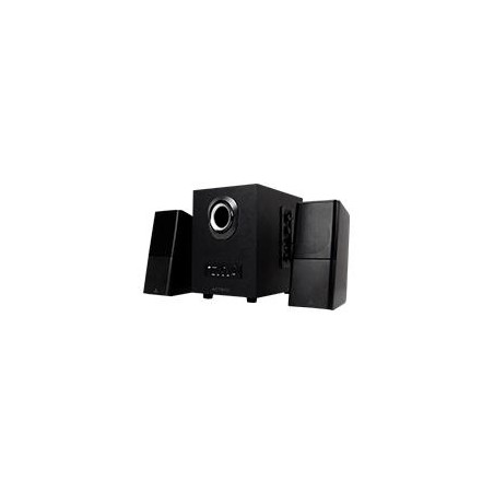 BOCINAS ACTECK HEAR AS480 / ALAMBRICO / CON SUBWOOFER / SURROUND 2.1 / SD, 3.5 MM, USB, BT / 3W Y 10W / 