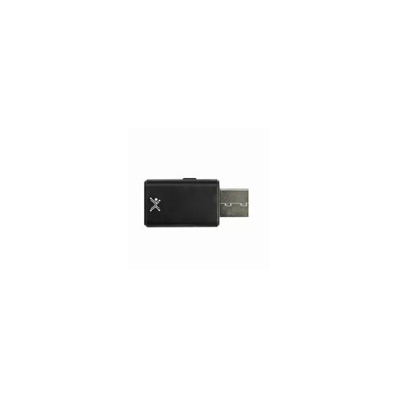 TRANSMISOR RECEPTOR DE AUDIO INALAMBRICO PARA TV 2 EN 1 PERFECT CHOICE - NEGRO