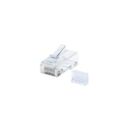 PLUG RJ45 , INTELLINET, 790604 , CAT 6 UTP SOLIDO 90 PZAS