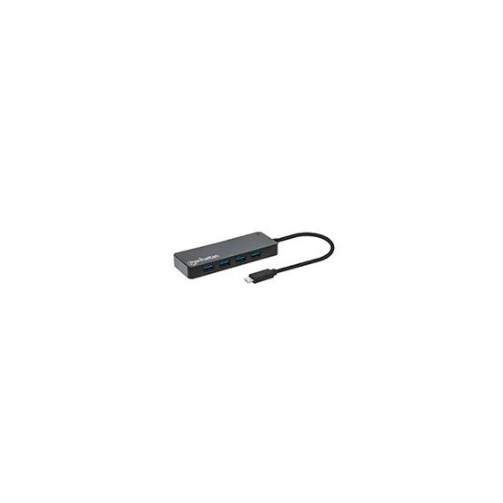 HUB USB,MANHATTAN,168410,-C V3.2  7 PTOS A, 5GBPS