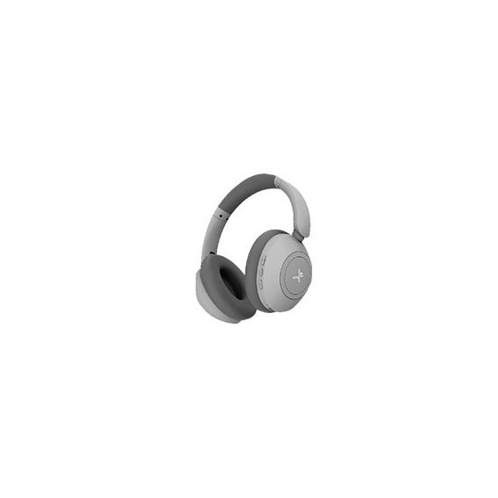 AUDIFONOS ON-EAR INALAMBRICOS PLEGABLES MANOS LIBRES CON BT PERFECT CHOICE SOUNDIA - GRIS//SUSTITUYEN A SPK-1933/EL-995265