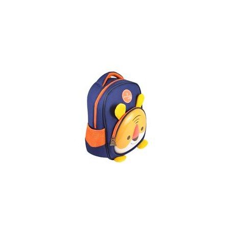 MOCHILA PREESCOLAR PERFECT CHOICE PARA NINOS MULTIPLES COMPARTIMIENTOS DREAMER - TIGRE