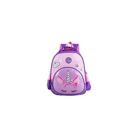 MOCHILA PREESCOLAR PERFECT CHOICE PARA NINAS MULTIPLES COMPARTIMIENTOS DREAMER - UNICORNIO