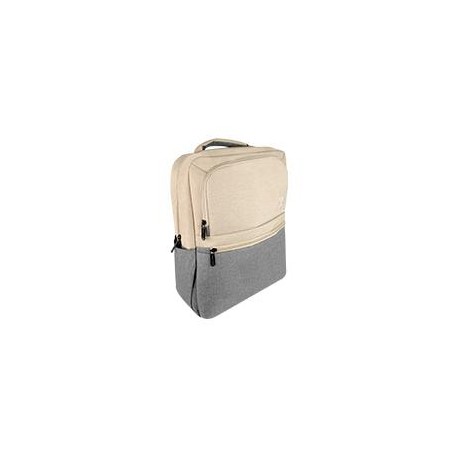 MOCHILA PERFECT CHOICE PARA LAPTOP 15.6 PULGADAS MATERIAL RESISTENTE SUNSET - TAUPE