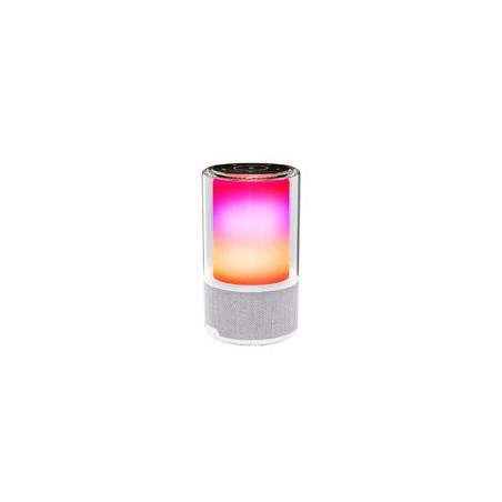 BOCINA ACTECK GLEE PURE AP70 / INALAMBRICA / BLUETOOTH - CONEXION TWS 3.5 MM / SONIDO ESTEREO / 20 W / ILUMINACION LED / SUBWO
