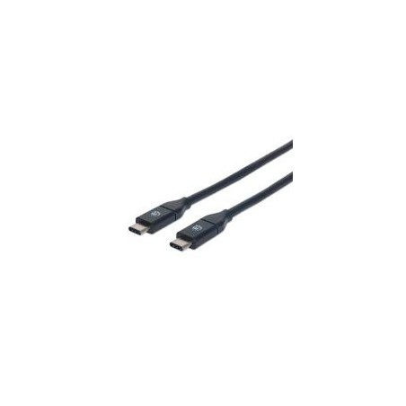 CABLE USB,MANHATTAN,354899,-C V3.2, C-C  0.5M 10GBPS, 60W