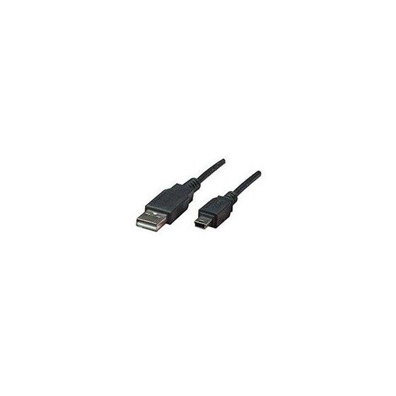 CABLE USB,MANHATTAN,302340, V2.0 A-MINI B 3.0M NEGRO