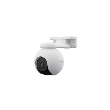 CAMARA PT 3K EZVIZ CS-H8-3K 5MP / COBERTURA PANORAMICA 360 / DETECCION HUMANA / DETECCION DE VEHICULO/ SIRENA / LUZ PARPADEANT