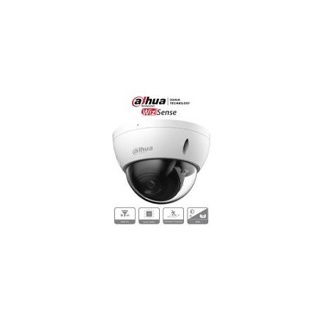 CAMARA IP/DAHUA/IPC-HDBW2441E-S/DOMO ANTIVANDALICA DE 4 MP/ WIZSENSE/ 102 GRADOS DE APERTURA/ IR 30M/ SMD PLUS/ MICROFONO INTE