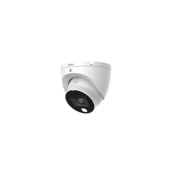 CAMARA ANALOGA HD/DAHUA/ HAC-HDW1809TLM-A-LED/DOMO EYEBALL 4K FULL COLOR/8 MP/LENTE DE 2.8MM/106Â° DE APERTURA/MICROFONO INT