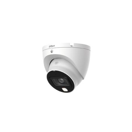 CAMARA ANALOGA HD/DAHUA/ HAC-HDW1809TLM-A-LED/DOMO EYEBALL 4K FULL COLOR/8 MP/LENTE DE 2.8MM/106Â° DE APERTURA/MICROFONO INT