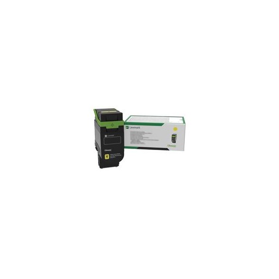 TONER LEXMARK 75M4HY0 AMARILLO, ALTO RENDIMIENTO 8800 PAGINAS, PARA CS531, CX532