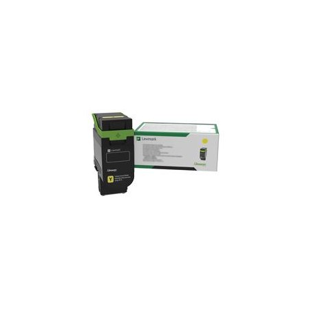 TONER LEXMARK 75M4HY0 AMARILLO, ALTO RENDIMIENTO 8800 PAGINAS, PARA CS531, CX532