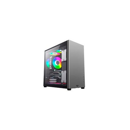 GABINETE GAMER BALAM RUSH ERIS SPECIALGM985 / MEDIA TORRE / ATX, MICRO ATX, MINI ITX / ILUMINACION LED / PANEL CRISTAL TEMPLAD