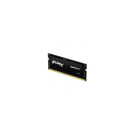 MEMORIA RAM KINGSTON FURYIMPACT DDR5 BLACK 16GB 4800MHZ CL38(KF548S38IB-16)