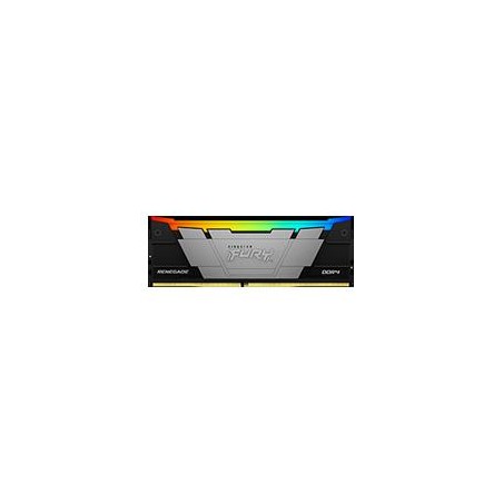 MEMORIA RAM KINGSTON DIMM DDR4 16GB 3200MT/S FURY RENEGADE BLACK XMP RGB CL16 288PIN 1.35V C/DISIPADOR DE CALOR P/PC/GAMER/ALT