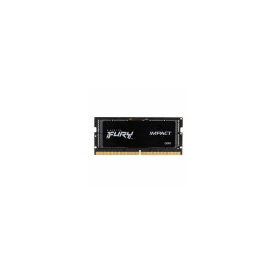 MEMORIA KINGSTON SODIMM DDR5 16GB   5600MT/S FURY IMPACT BLACK CL40 262-PIN  1.1V (KF556S40IB-16)