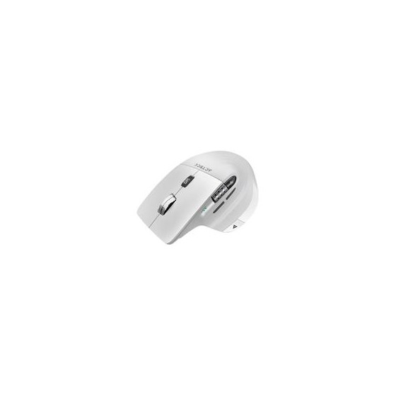 MOUSE ACTECK VIRTUOS PRO MI780 / VERTICAL / INALAMBRICO / DUAL BLUETOOTH USB / RECARGABLE / SCROLL HORIZONTAL / OPTICO / 8 BOT