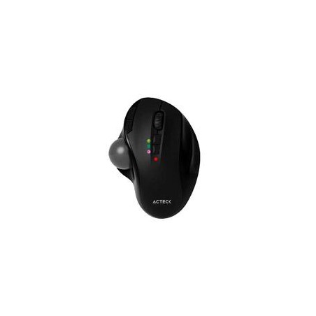 MOUSE ACTECK VIRTUOS ART MI790 / INALAMBRICO / DUAL  BLUETOOTH + USB / 2400 DPI AJUSTABLE / TRACKBALL / 7 BOTONES + SCROLL / R