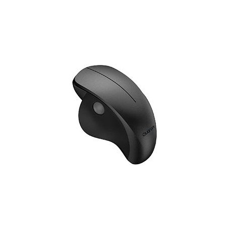 MOUSE INALMBRICO ERGONMICO SCROLL LATERAL QUARONI 3 SCROLL/RECEPTOR 2.4 GHZ/1200 DPI/PTICO/BAJO CONSUMO/NEGRO