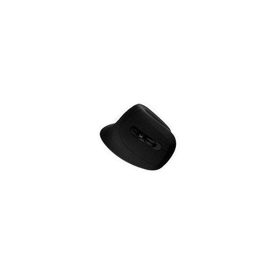 MOUSE VERTICAL INALAMBRICO 800 A 1200 DPI SILENCIOSO CONECTOR USB ERGONOMICO PERFECT CHOICE SNOUSE - NEGRO//SUSTITUYE A MS-134