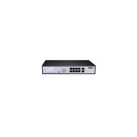 SWITCH POE / PROVISION ISR / POES-08120GC+2GI / 8-PTS 10/100/100 MBPS / 2 PTS ETHERNET 10/100MBPS UPLINK / 120W INTERNAL POWER