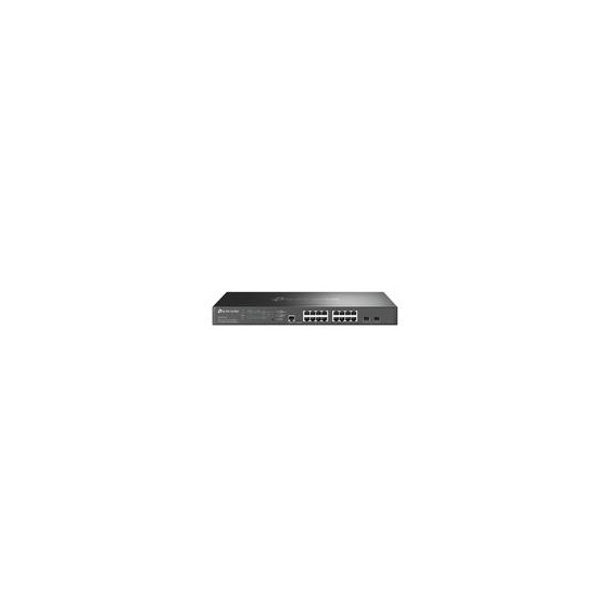 SWITCH | TP-LINK | SG3218XP-M2 | OMADA L2+ DE 16 PUERTOS A 2.5G Y 2 SFP+ A 10G | 8 POE+ 