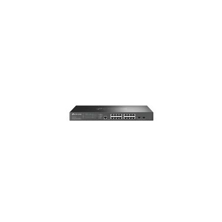 SWITCH | TP-LINK | SG3218XP-M2 | OMADA L2+ DE 16 PUERTOS A 2.5G Y 2 SFP+ A 10G | 8 POE+ 