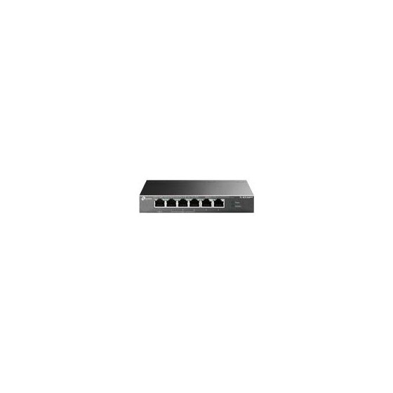 SWITCH | TP-LINK | TL-SG1006PP | SWITCH GIGABIT | 6 PYERTOS | 3 PUERTOS POE+ | 1 PUERTO POE++ | HASTA 250M | CARCASA METAL |