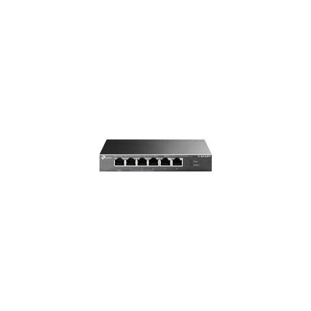 SWITCH | TP-LINK | TL-SG1006PP | SWITCH GIGABIT | 6 PYERTOS | 3 PUERTOS POE+ | 1 PUERTO POE++ | HASTA 250M | CARCASA METAL |