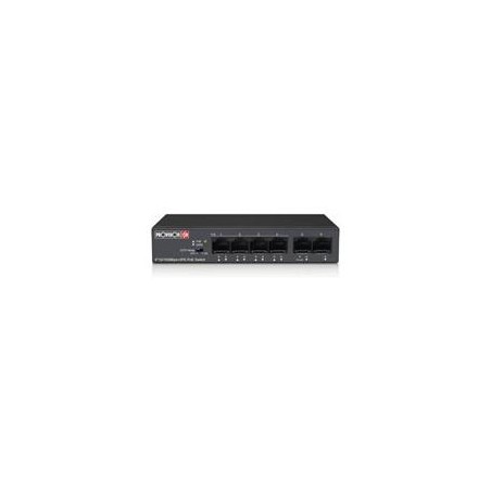 SWITCH POE / PROVISION ISR / POES-0460C+2I-V2 / 4 PUERTOS + 2 PUERTO ETHERNET / 60W / PD UPLINK PORT (NO INCLUYE FUENTE)