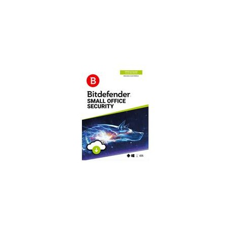 ESD BITDEFENDER SMALL OFFICE SECURITY 1 AYO 50 USUARIOS, 1 SERVIDOR Y CONSOLA CLOUD (ENTREGA ELECTRONICA)