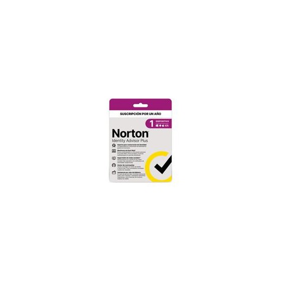 NORTON IDENTITY ADVISOR PLUS 1 DISPOSITIVO / 1 AYO (CAJA)