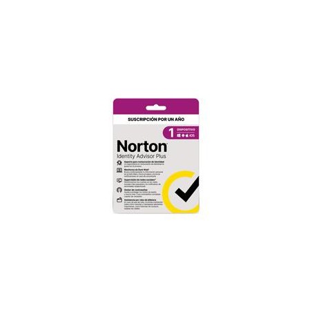 NORTON IDENTITY ADVISOR PLUS 1 DISPOSITIVO / 1 AYO (CAJA)