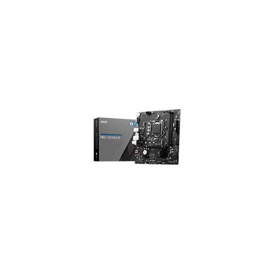 MB MSI H510M INTEL S-1200 10A GEN/2XDDR4 2666MHZ/PCIE 3.0/HDMI/VGA/4XUSB 3.1/M.2/MICRO ATX/GAMA BASICA