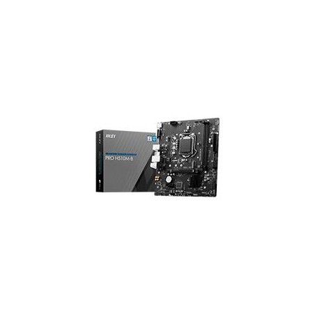 MB MSI H510M INTEL S-1200 10A GEN/2XDDR4 2666MHZ/PCIE 3.0/HDMI/VGA/4XUSB 3.1/M.2/MICRO ATX/GAMA BASICA