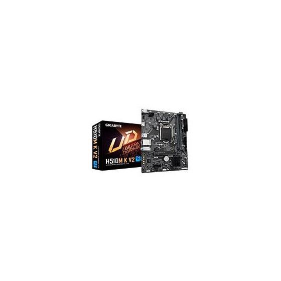 MB GIGABYTE H510M K V2 INTEL S-1200 11A GEN/2XDDR4 3200MHZ/PCIE 3.0/HDMI/4XUSB 3.1/M.2/MICRO ATX/GAMA BASICA