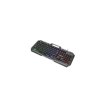 TECLADO GAMING LED , MANHATTAN , 180610 ,CON PYNEL METYLICO PARA CELULAR