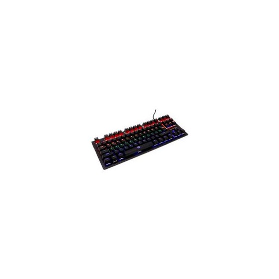 TECLADO GAMER MECANICO USB PARA VIDEOJUEGOS VORTRED BY PERFECT CHOICE NEGRO