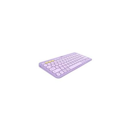 TECLADO LOGITECH K380 LAVENDER LEMONADE INALAMBRICO BLUETOOTH MULTIPLATAFORMA PC/TABLET/SMARTPHONE