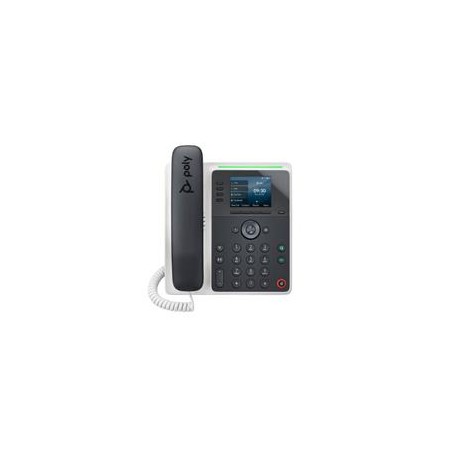 TELEFONO IP  HP POLY 82M87AA  EDGE E220/  16 LINEAS SIP 2 PUERTO S GIGABIT BLUETOOTH 1 PUERTO USB- A PANTALLA A COLOR 2,8 PROT