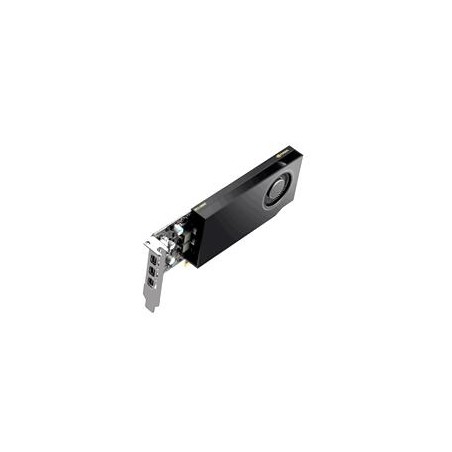 TARJETA DE VIDEO PNY NVIDIA QUADRO A400/PCIE X16 3.0/4 GB/GDDR6/4X MINIDP 1.4/BAJO PERFIL/GAMA MEDIA/DISEYO