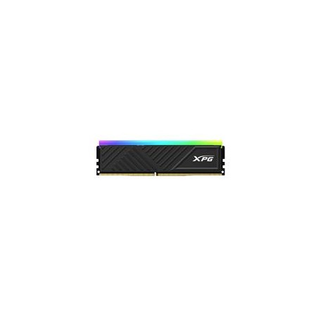 MEMORIA ADATA UDIMM DDR4 8GB PC4-25600 3200MHZ CL16 288PIN 1.35V XPG SPECTRIX D35G RGB NEGRO CON DISIPADOR PC/GAMER/ ALTO REND