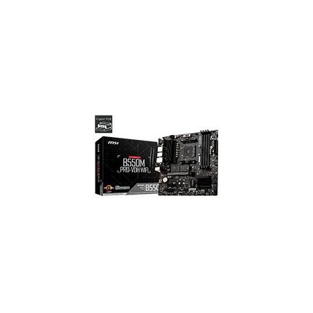 MB MSI B550 AMD S-AM4 3A GEN/4XDRR4 3200MHZ/PCIE 4.0/HDMI/DVI/4XUSB 3.2/M.2/WIFI-AC/BLUETOOTH 4.2/ MICRO ATX/GAMA MEDIA