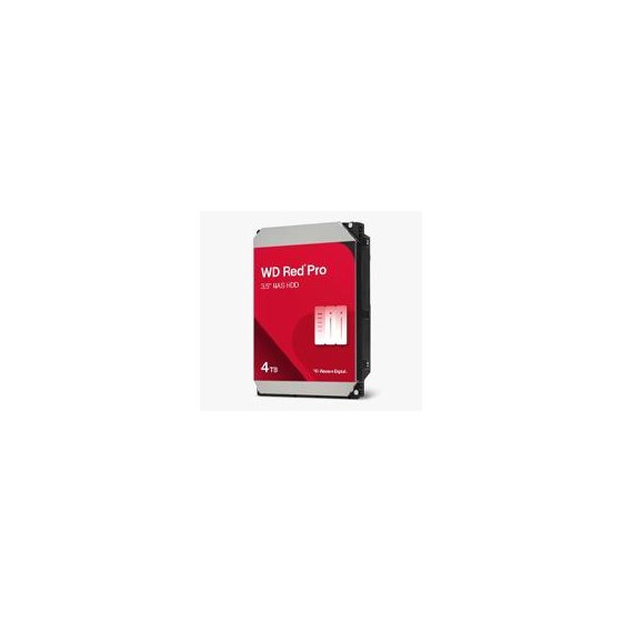 DISCO DURO INTERNO WD RED PRO 4TB 3.5 ESCRITORIO SATA3 6GB/S 256MB 7200RPM 24X7 HOTPLUG NAS 1-16 BAHIAS WD4005FFBX