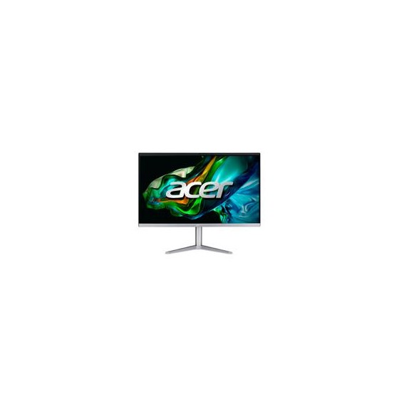 AIO ACER ASPIRE C24 23.8 FHD RYZEN 5 5500, 8 GB RAM EXPANDIBLE A 32GB, 512 GB SSD M.2, WINDOWS 11 HOME, NEGRO/PLATA